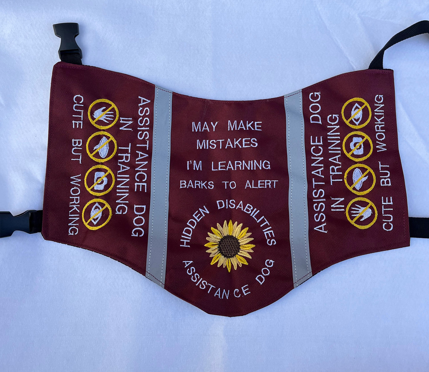 Custom dog vest/cape