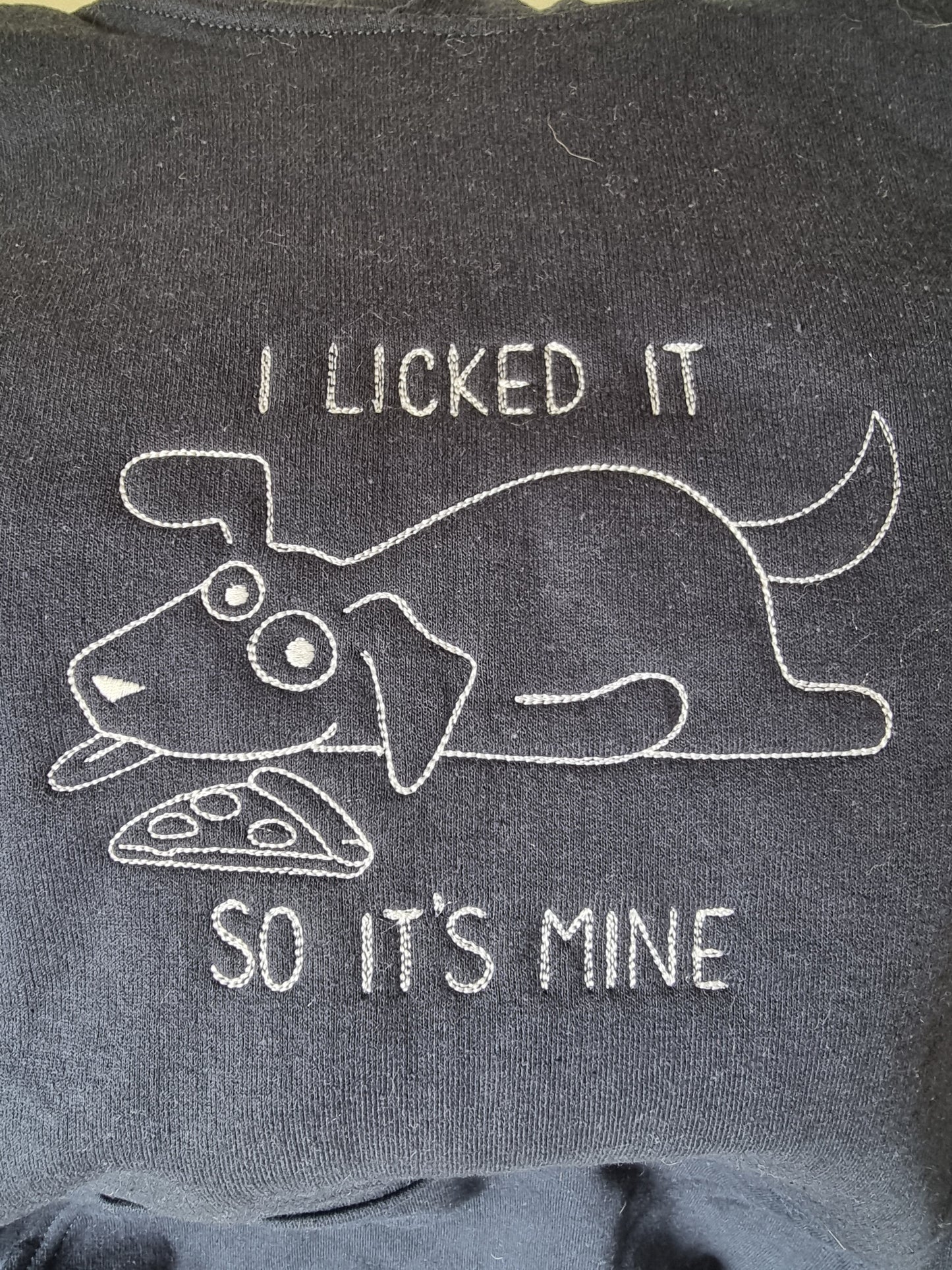 I licked it hoodie