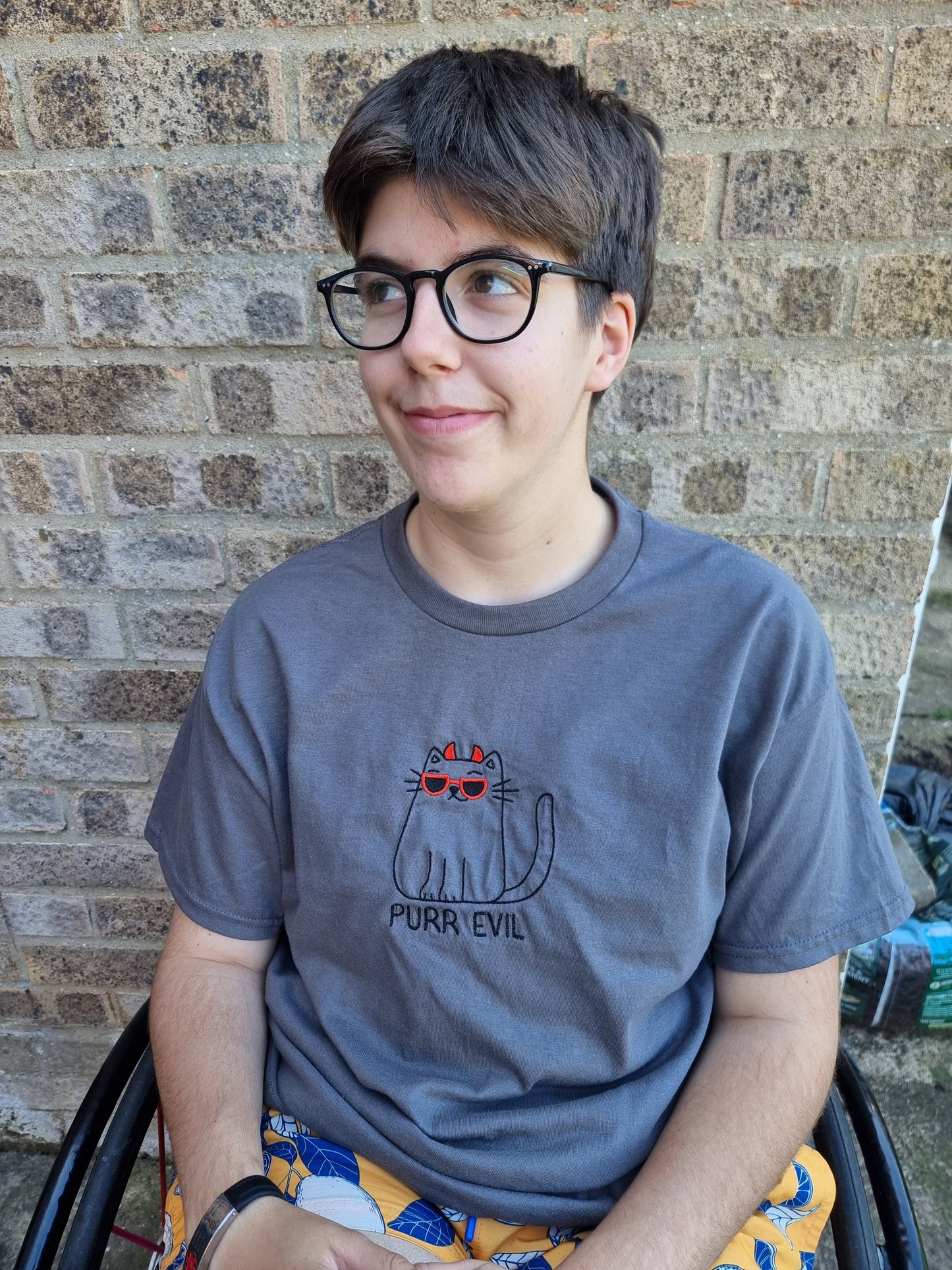 Purr evil t shirt
