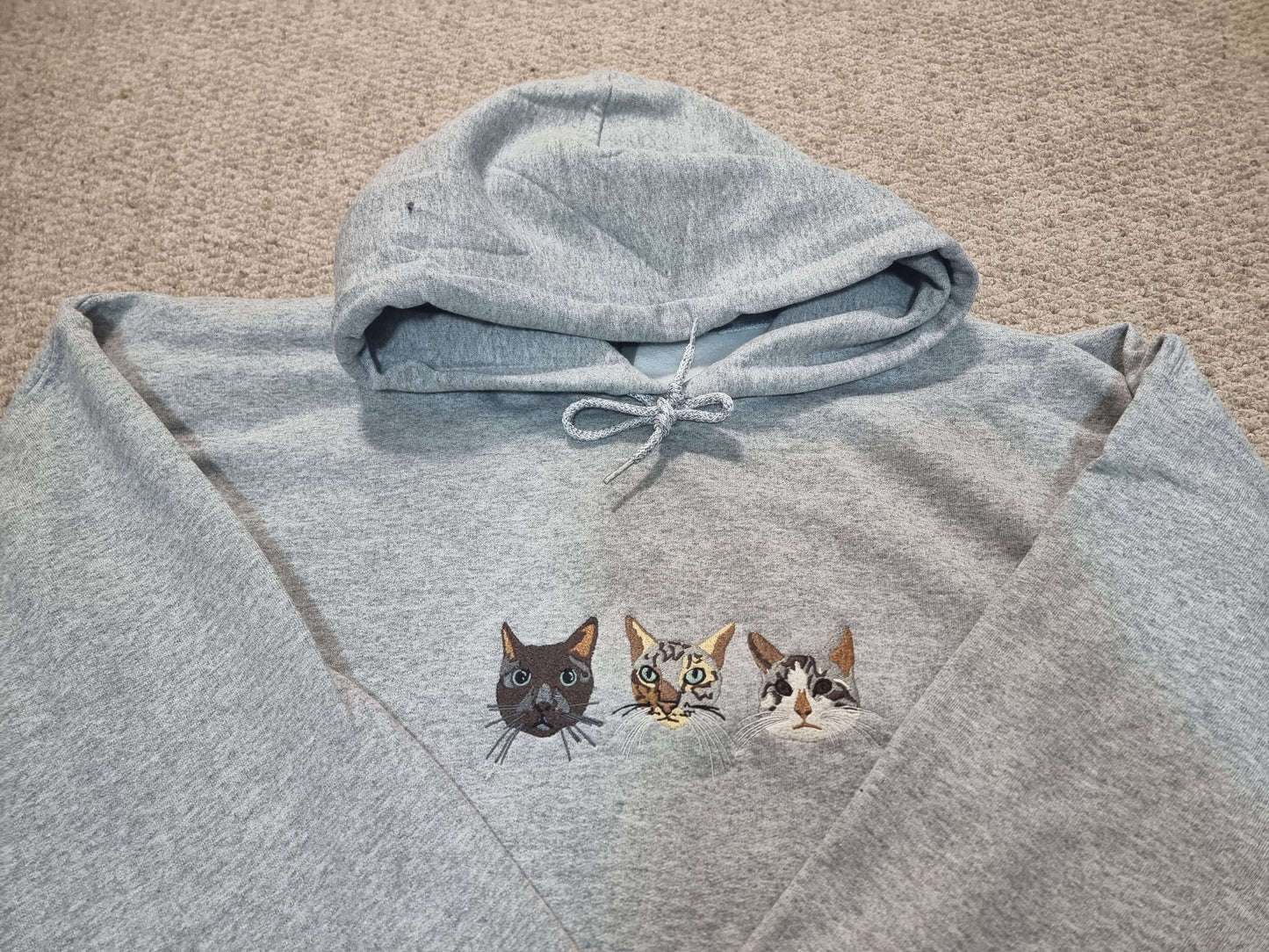 Pet portrait hoodies