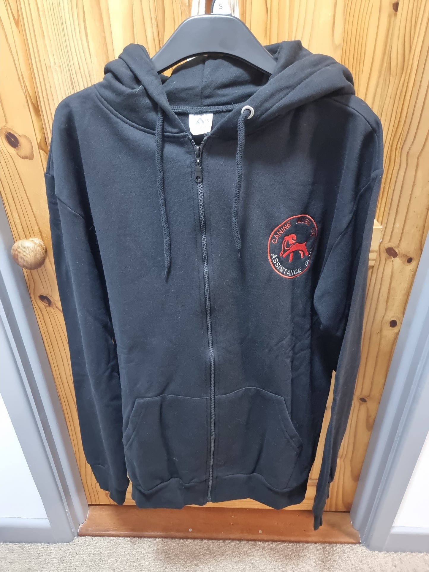 Canine Allies staff zipped hoodie