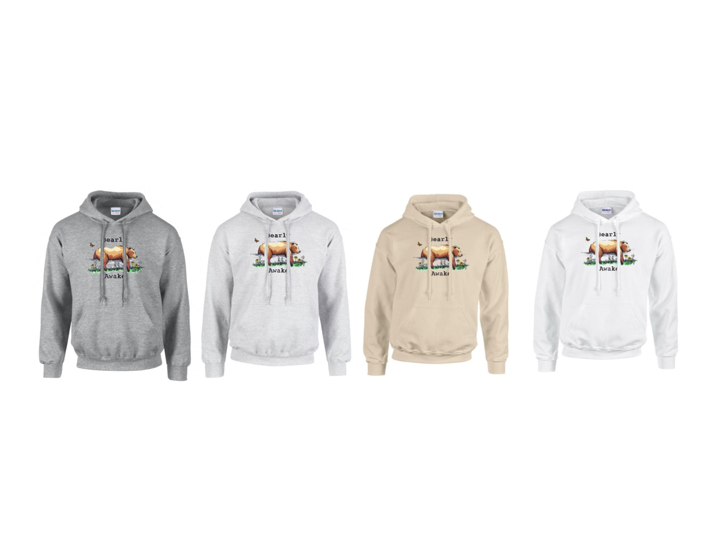 Bearly awake hoodie