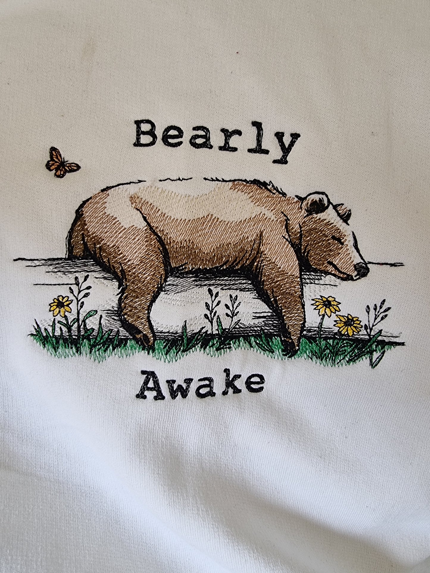 Bearly awake hoodie