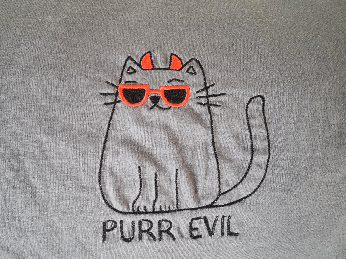 Purr evil t shirt
