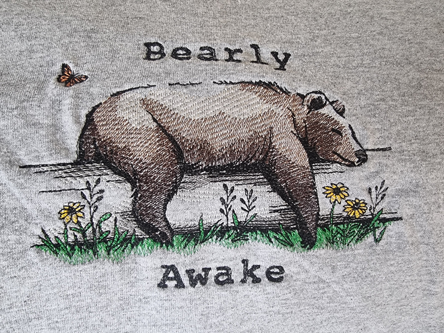 Bearly awake t shirt