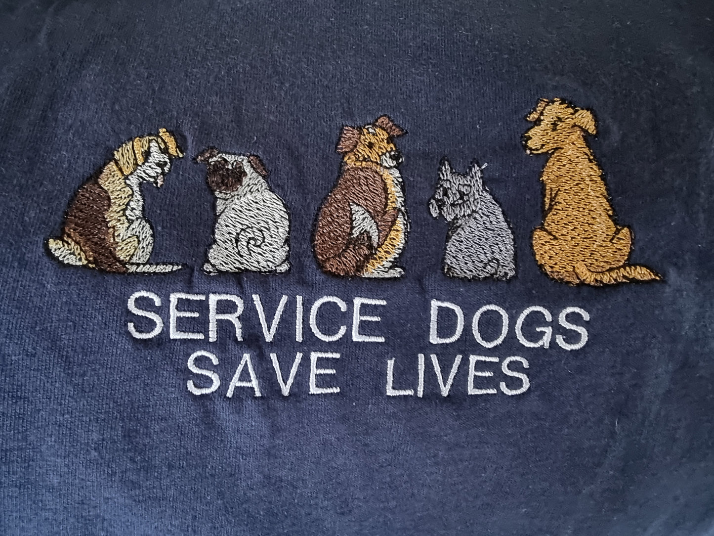 Service dogs save lives t shirt