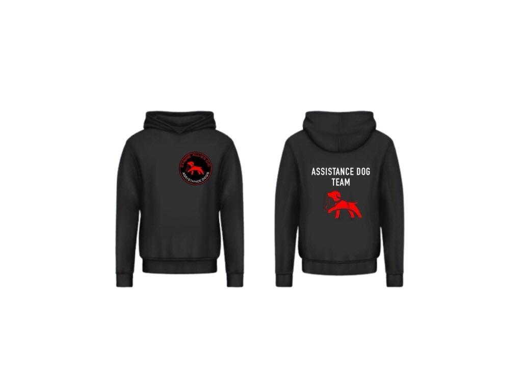Canine Allies member zip ups
