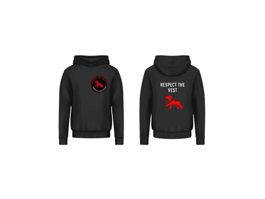 Canine Allies member zip ups