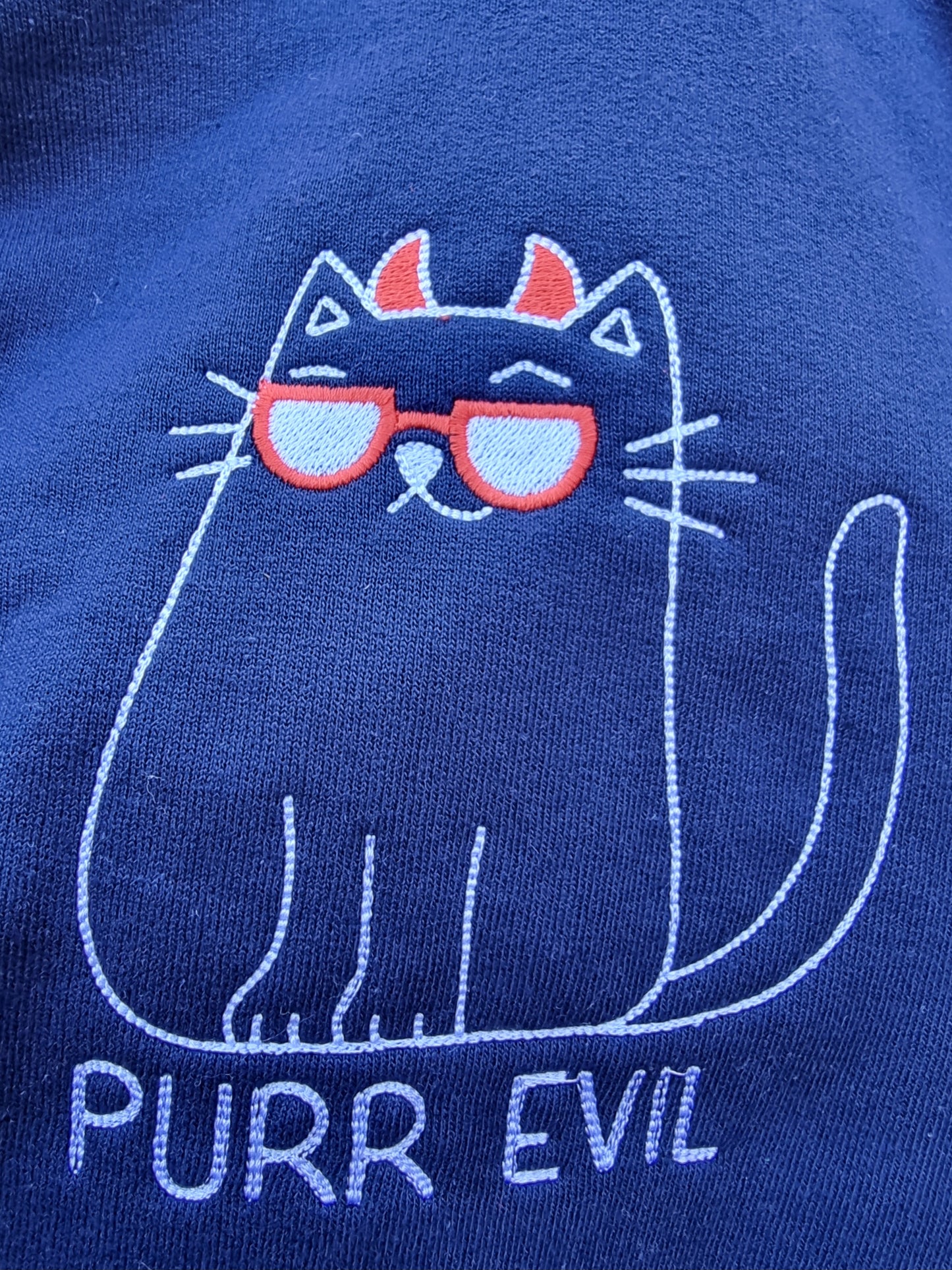 Purr evil hoodie