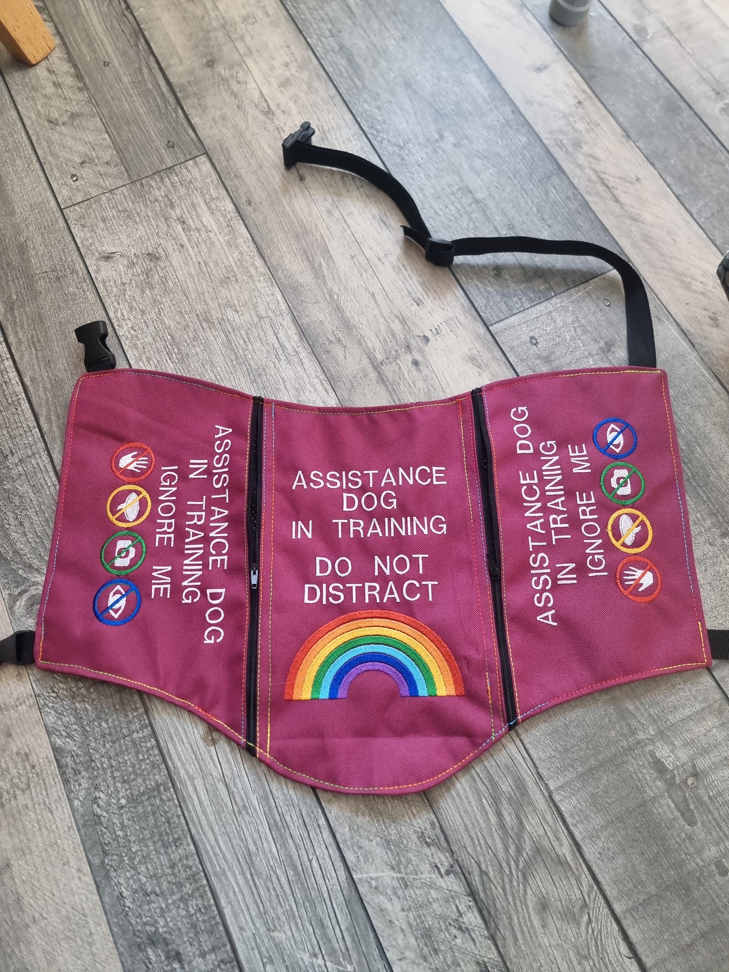 Custom dog vest/cape