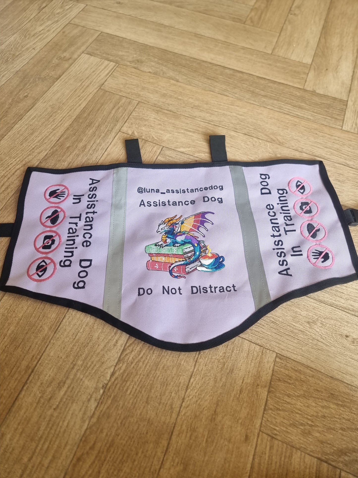 Custom dog vest/cape
