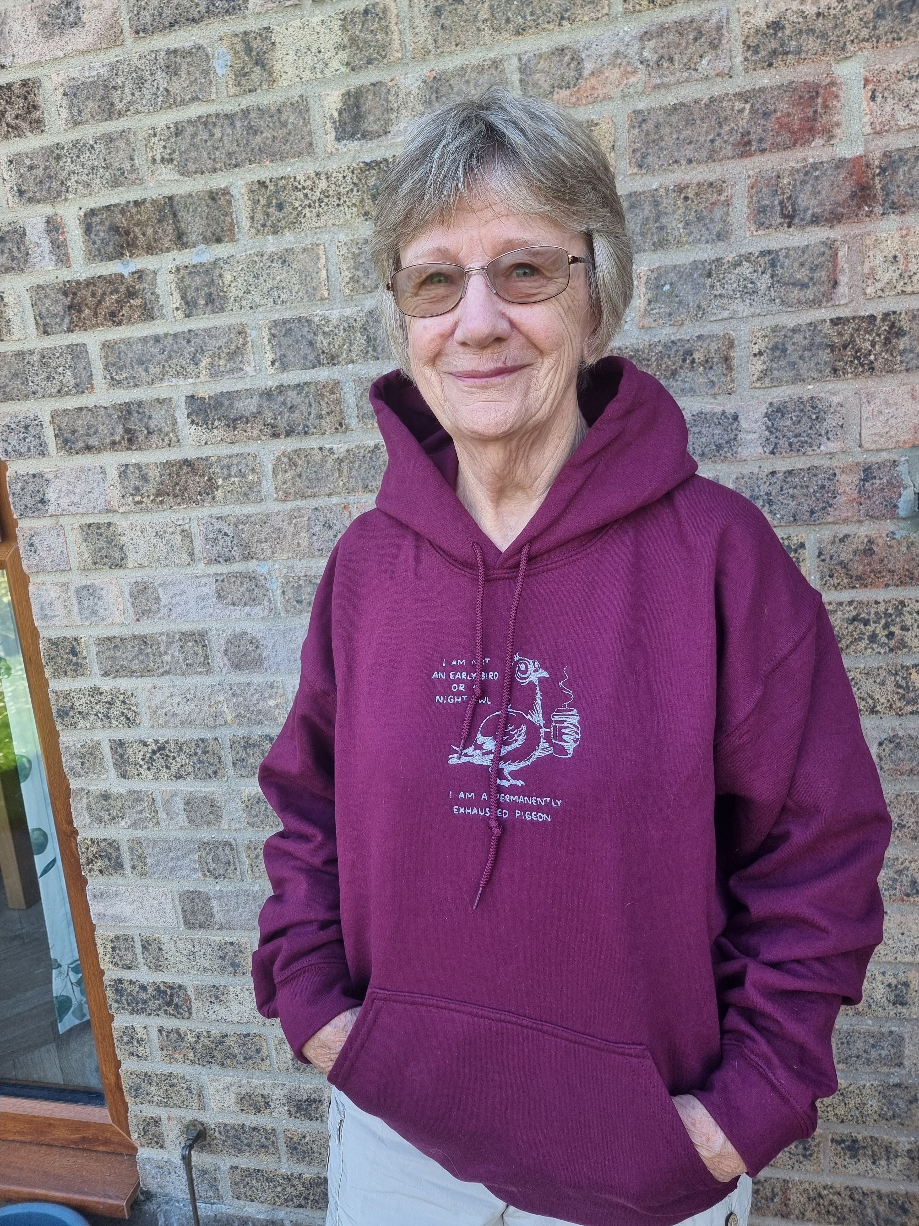 Pigeon hoodie hotsell